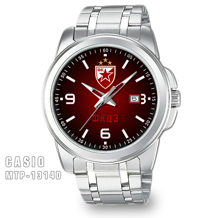 Casio MTP-1314D- Crvena Zvezda muški ručni sat FKCZ (crveni)